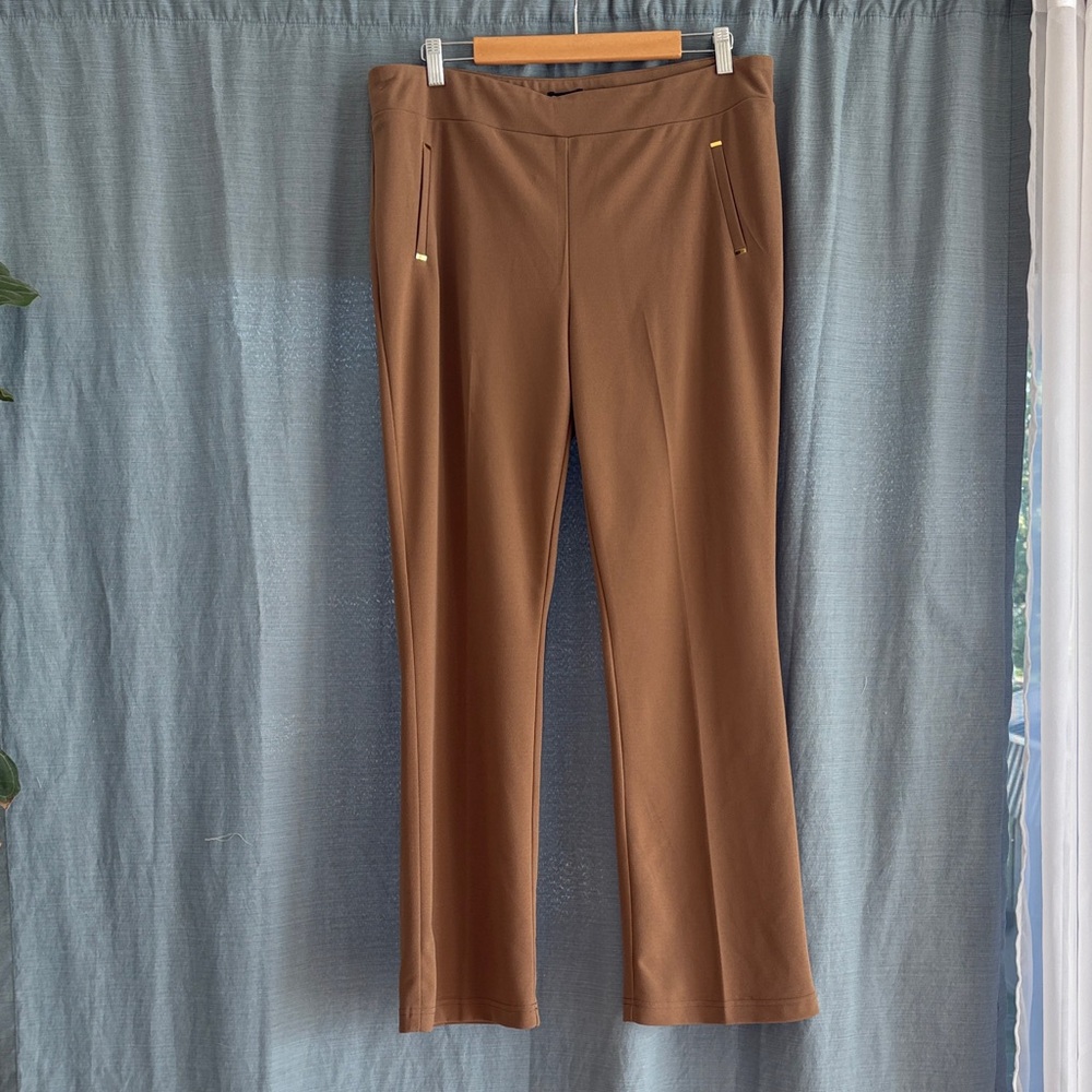 Soho Apparel Tan Trousers Womens 2X
